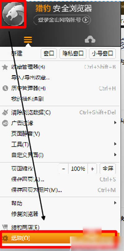 獵豹瀏覽器