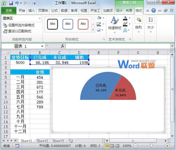 Excel2010DAٷֱMȈD
