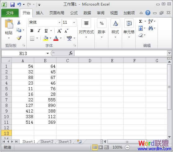 o_݋Excel2010ֲı