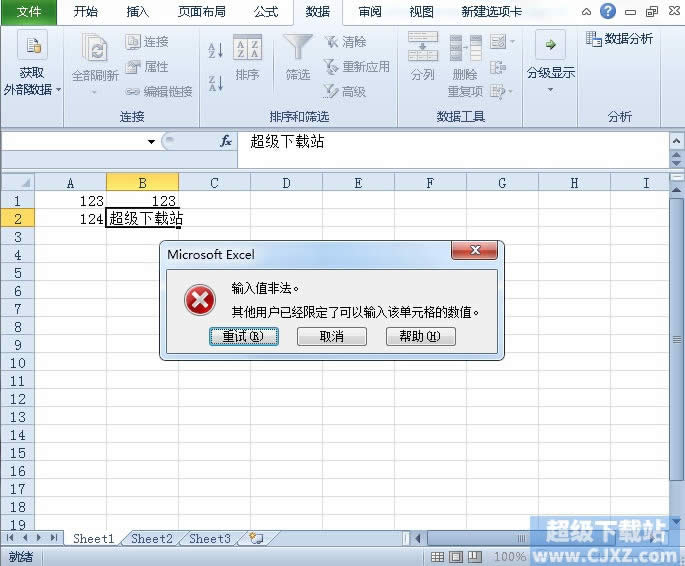 Excel2010Ԫֻݔ딵ֵ