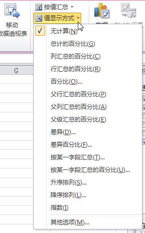 Excel2010͸ҕеĸNֵ@ʾʽ