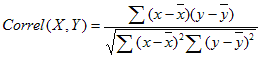 Excel中CORREL函數(shù)的語法與用法