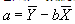 Excel中INTERCEPT函數的語法與用法