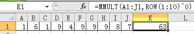 ͨ^ׂ׵İJRExcelMMULT÷