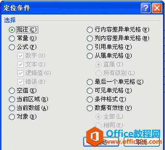 excel 定位技巧之15點(diǎn)定位條件應(yīng)用