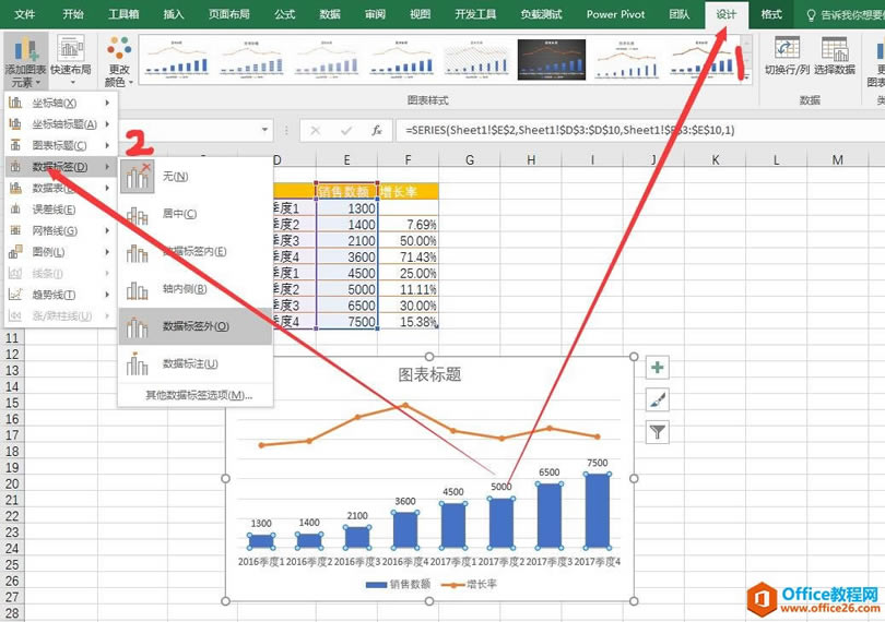 excel 圖表的美化操作實例教程