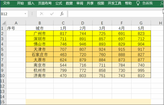 excel 如何填充有規(guī)律數(shù)據(jù)