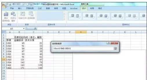 Excel中如何給圖表添加標題的方法