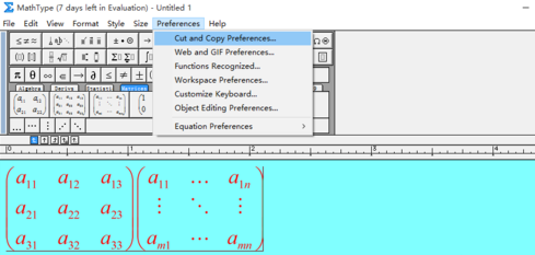 cPreferenceCut and copy preference