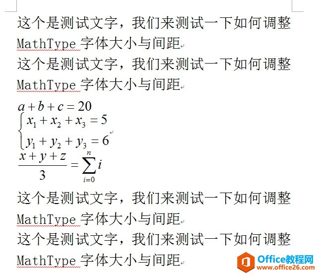 ô{MathTypeʽwСԼƱռַС