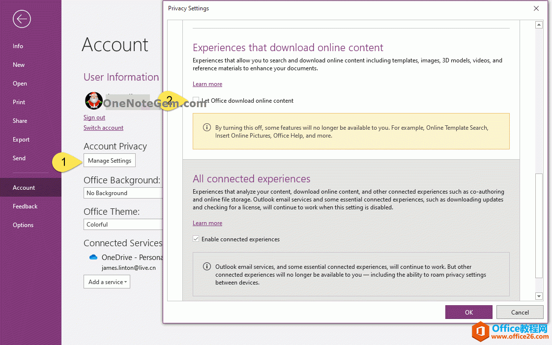 ɶ OneNote 365  CDƬھҕlǻɫò