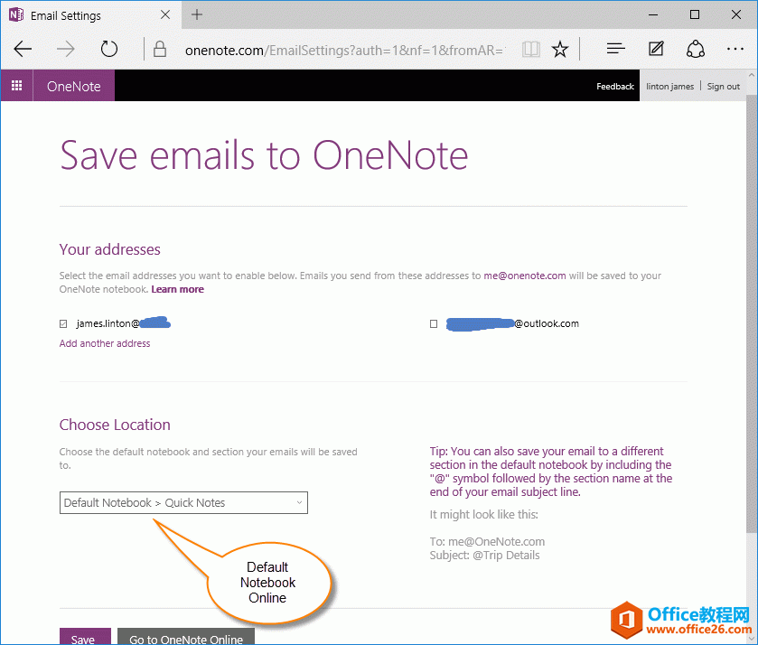 ɶطO(sh) me@OneNote.com ĬJ(rn)Pӛ