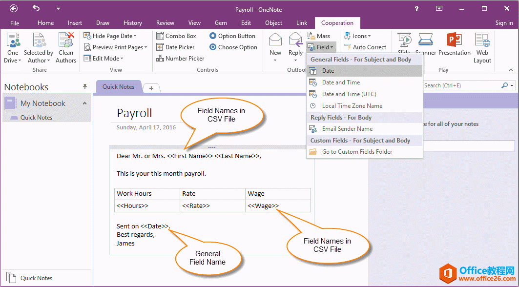  OneNote Єһ]ģ