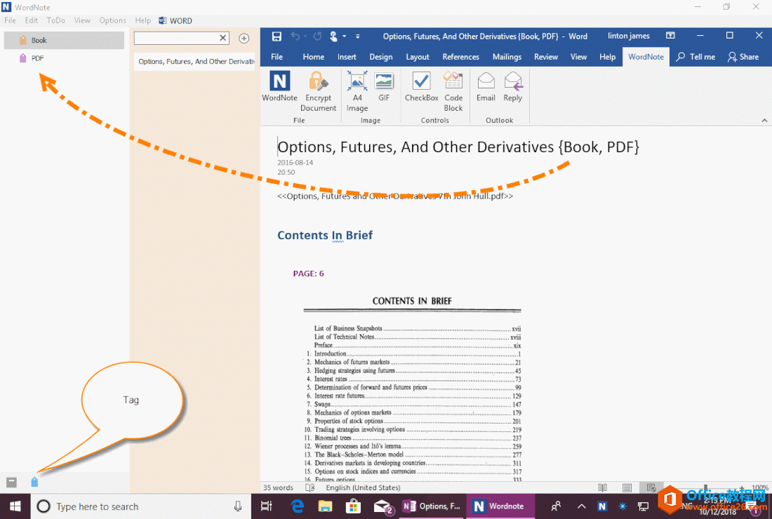 WordNote: OneNote Gem C Favorites PI֘˺DQ WordNote Ę˺ 