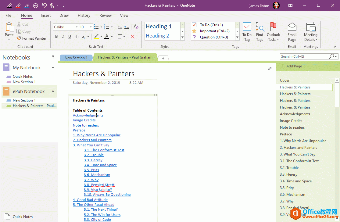 ֱӰ Evernote ĹPӛ뵽 OneNote ČW~̖