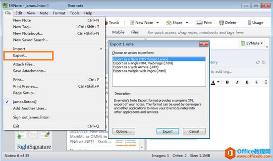 OneNote Ό EverNote