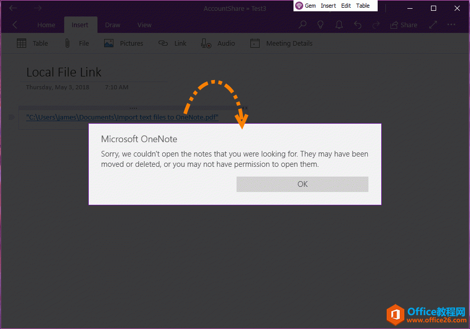 δ_ OneNote ı朽ӣ