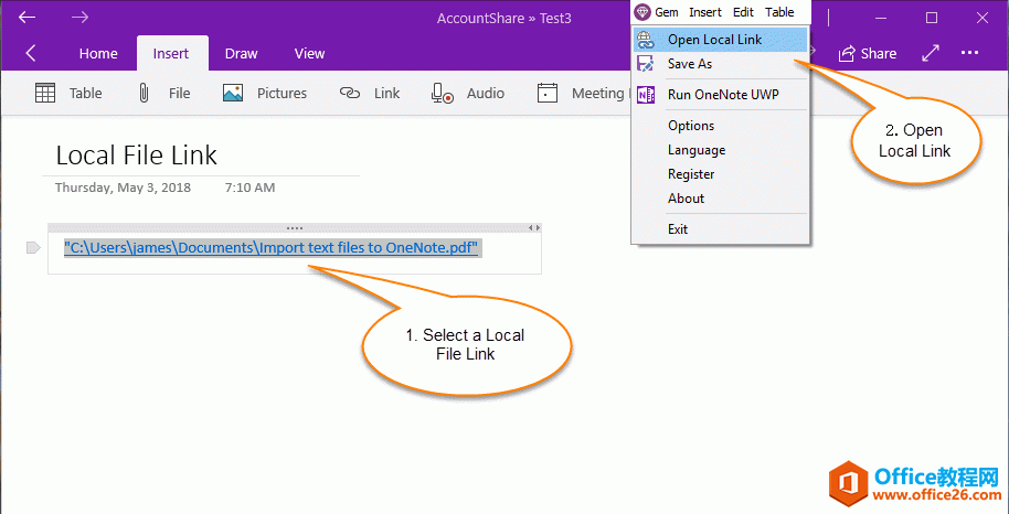 䌚ˆ Gem Menu for OneNote UWP ṩС_朽ӡĹܡÁ_ OneNote UWP ﱾ朽ӡ