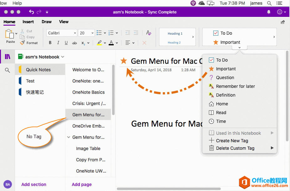 OneNote ԭӛoб@ʾ 