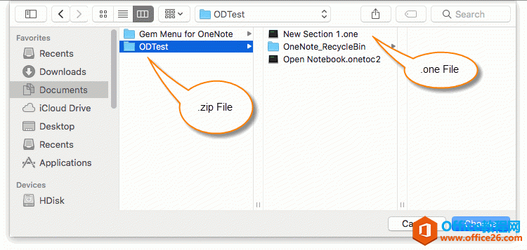 ȻxļAУxһ(g) Mac ص OneNote PӛļA
