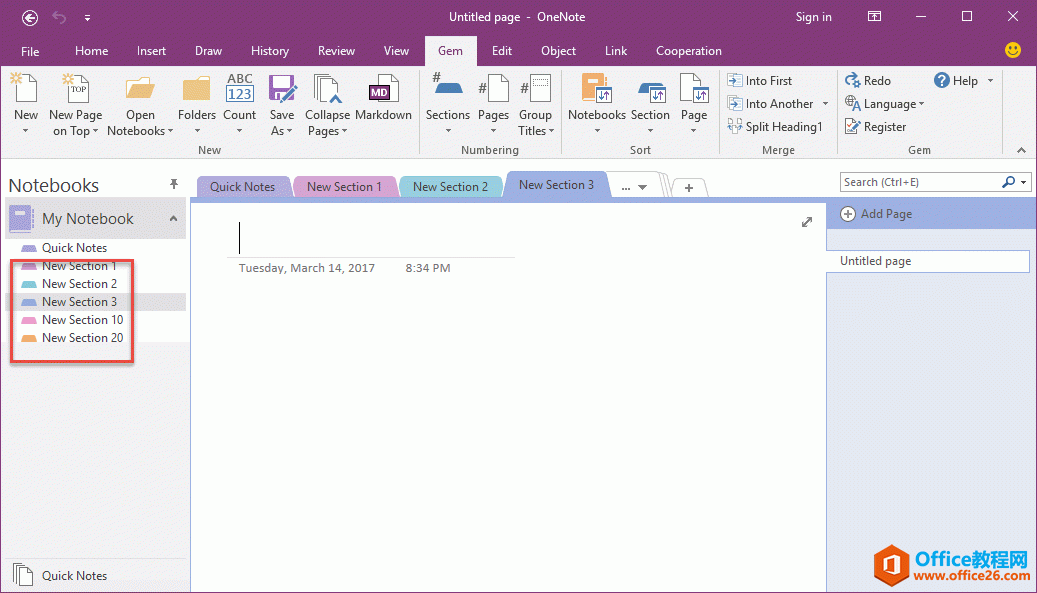 ΰQД(sh)ֵֵ OneNote օ^(q)