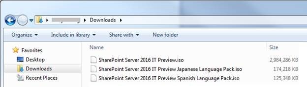 SharePoint Server 2016 bDDĽ̳