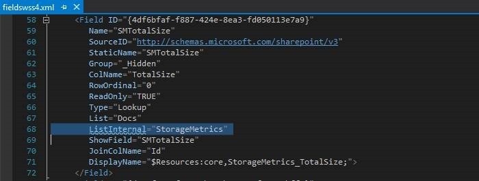 SharePoint O(sh)?q)e - The &#039;ListInternal&#039; attribute is not allowed