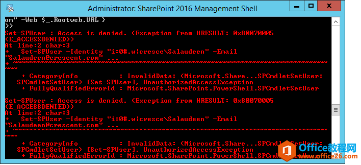 SharePoint Set-SPUser ܽ^L }̎