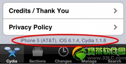 iPhone5 iOS6.1.4圓滿越獄成功