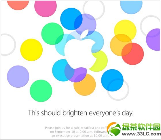蘋果公布會邀請函來了 或將公布新款iPhone以及ios7正式版