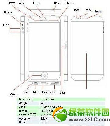 廉價版iPhone版本流出：或將有低配版本和高配版本2