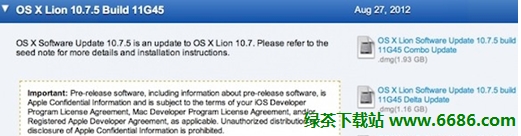 OOS X 10.7.5_lߜyԇ桾汾̖11G45