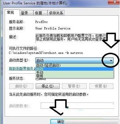 Win7ϵy(tng)_C(j)ʾUser Profile ServiceĽQ